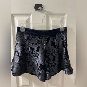 Navy blue sparkly shorts! Size small!